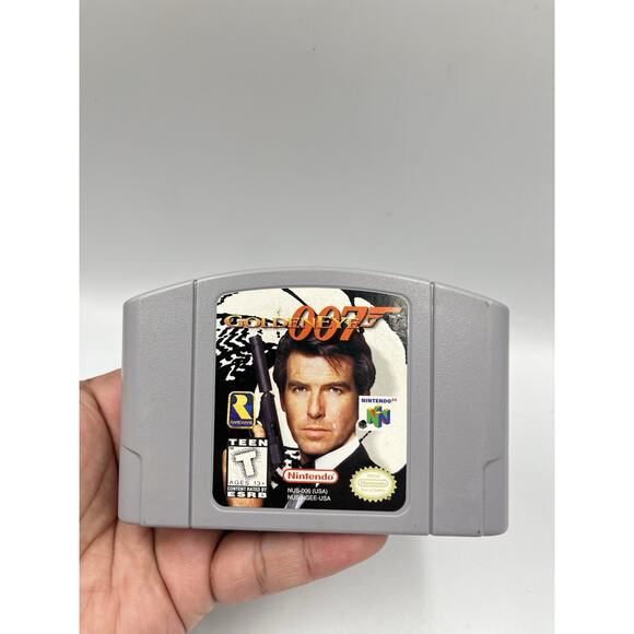 Goldeneye 007 Nintendo N64 Authentic Video Game Cartridge Only Tested Works - Picture 7 of 7